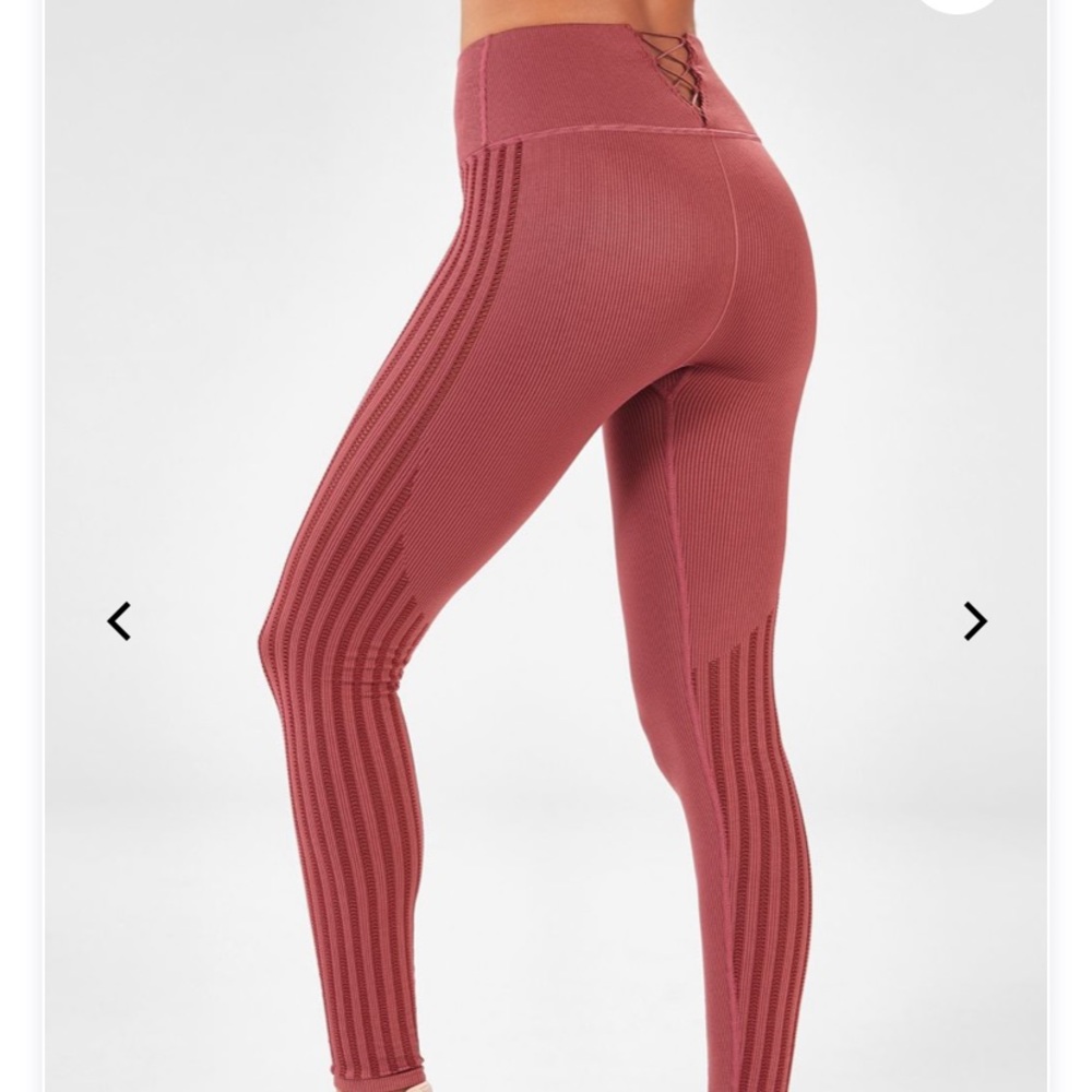 Fabletics High-Waisted Seamless Rib Leggings